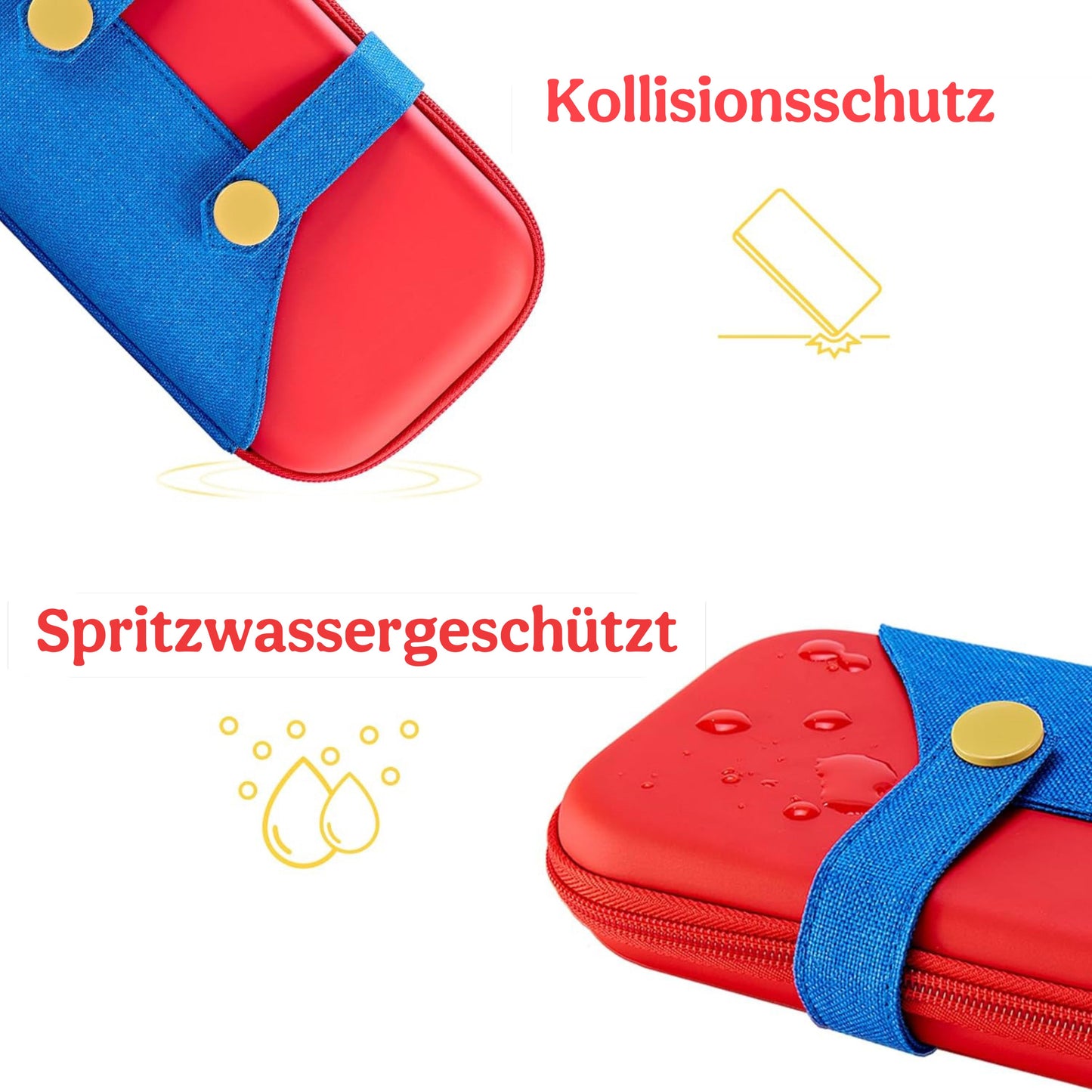 Tragetasche Hosenträger-Design für Nintendo Switch / Lite / OLED - Game-Kiosk