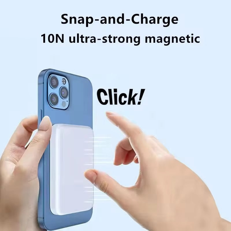 Mini Power Bank für MagSafe 5000mAh – Magnetischer Akku - Game-Kiosk