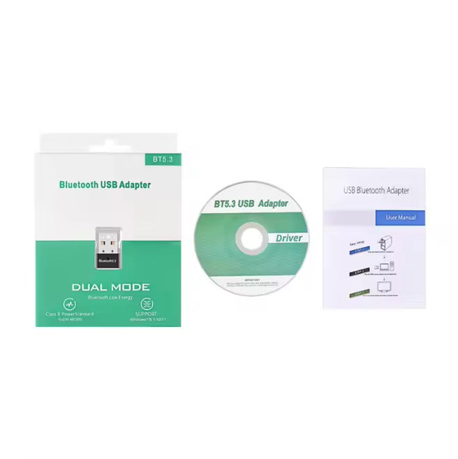 USB Bluetooth 5.3 Adapter, PC Dongle für Windows - Game-Kiosk