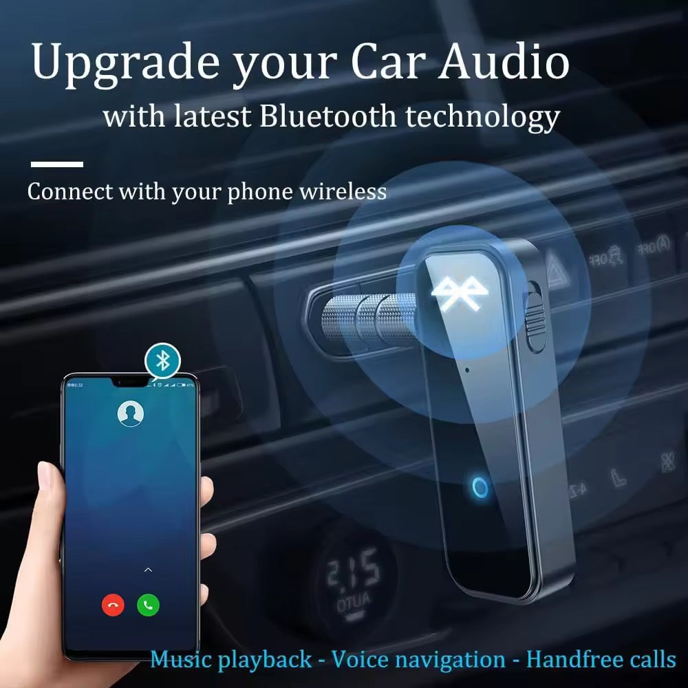 Bluetooth 5.1 AUX Akku Adapter Sender / Empfänger - Game-Kiosk