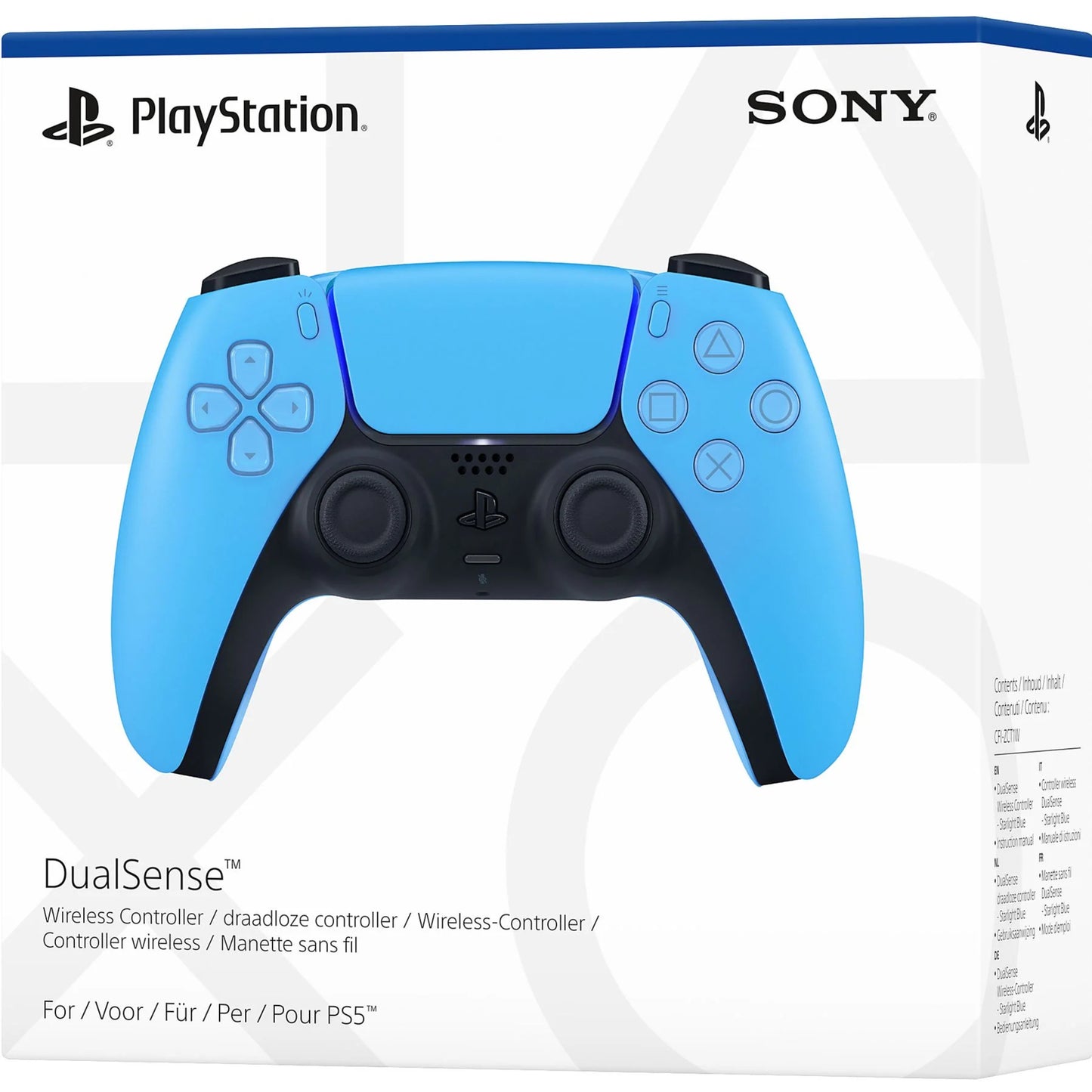 DualSense® Wireless Controller Starlight Blue für PlayStation 5, MAC, Android, iOS, PC