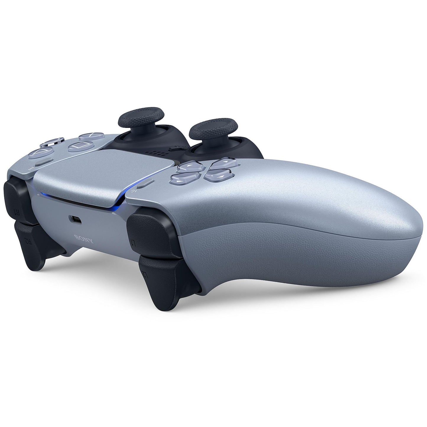 DualSense® Wireless Controller Sterling Silver für PlayStation 5, MAC, Android, iOS, PC