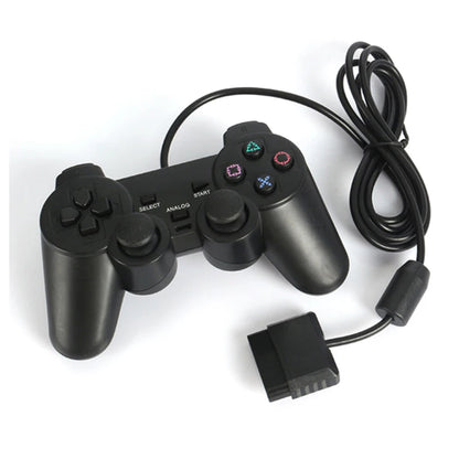 Kabelgebundener Controller für PS1/PS2 - Schwarz