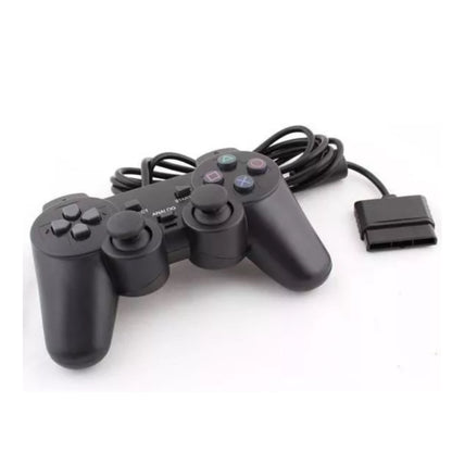 Kabelgebundener Controller für PS1/PS2 - Schwarz